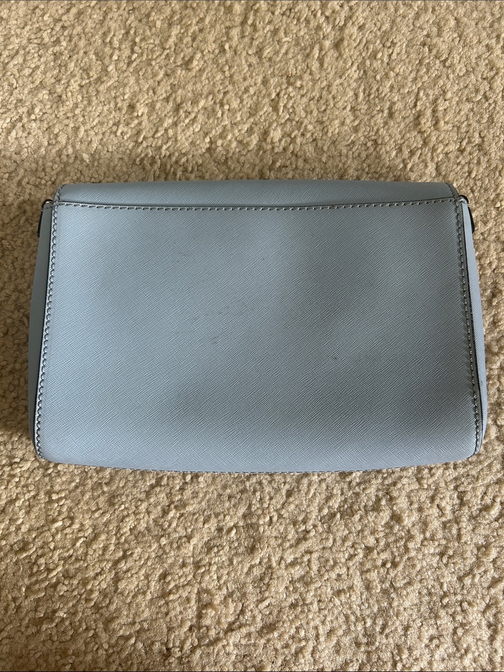 Kate Spade New York Light Blue Crossbody with Silvee Hardware and Logo Accent - Picture 2 of 10